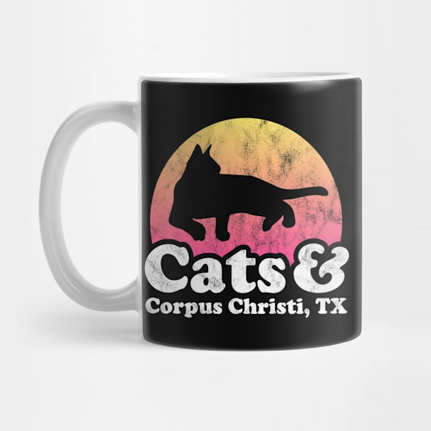 Cats and Corpus Christi Gift for Men, Women, Kids by JKFDesigns